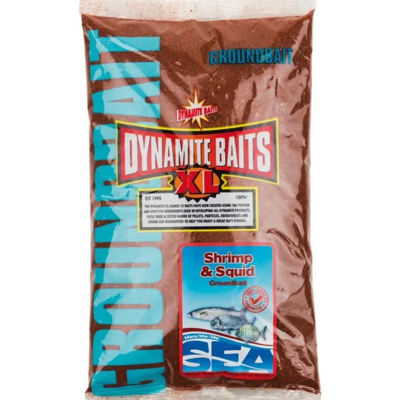 Dynamite Baits Amorce Sea Groundbait Shrimp And Squid