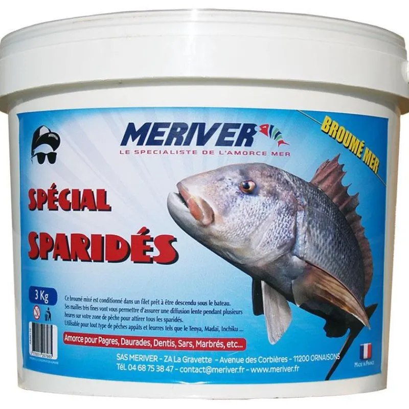 Meriver Amorce Broumé Mer Spécial Sparidés - 3Kg