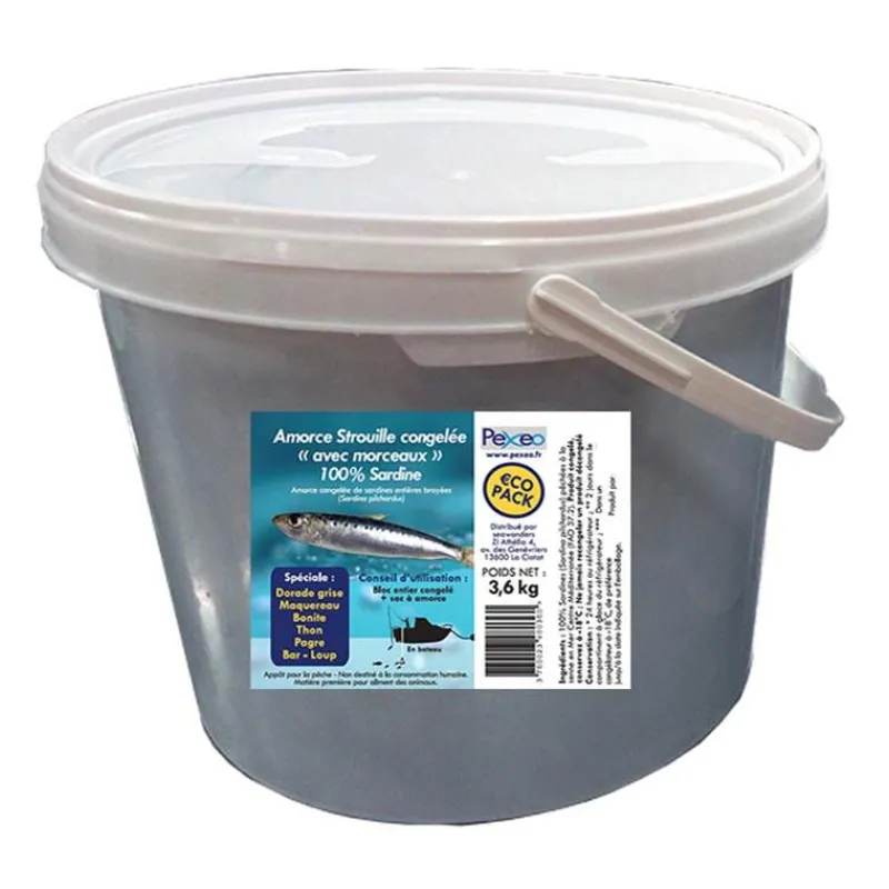 Pexeo Amorce Surgelée Pure'x Strouille Avec Morceaux