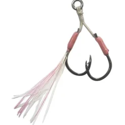 Asari Assist Hook Micro Slow Double Assist Luminous-P - Par 2