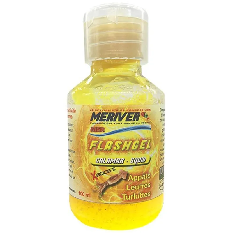 Meriver Attractant Gel Flashgel Xboost Pailleté Mer - 100Ml