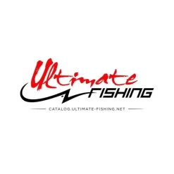 Ultimate Fishing Autocollant Med Contour Blanc