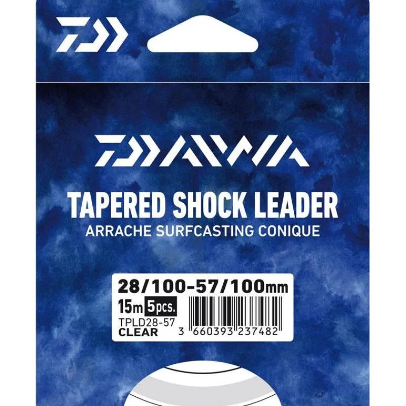 Daiwa Bas De Ligne Arrache Surf Taper Leader - 5 X 15M - Par 5
