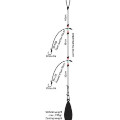 Daiwa Bas De Ligne Montages Dorade Bateau
