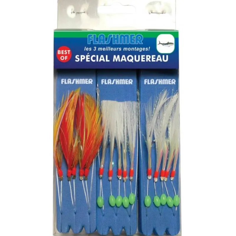 Flashmer Bas De Ligne Best Of Spécial Maquereau - Par 3