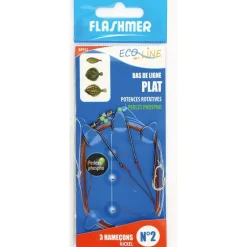 Flashmer Bas De Ligne Ecoline Plat