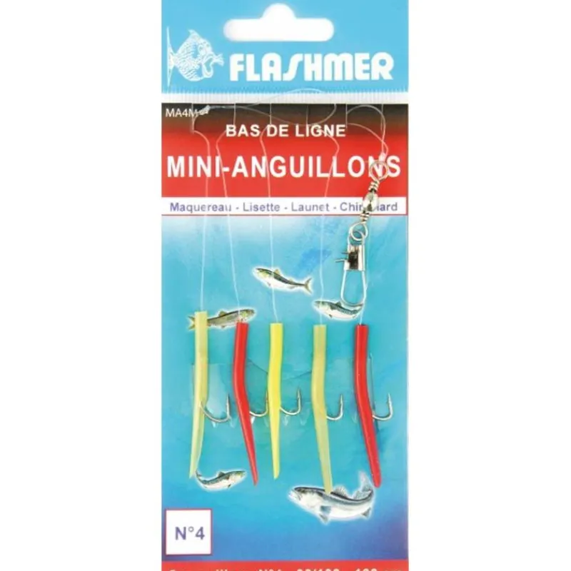 Flashmer Bas De Ligne Mini Anguillons