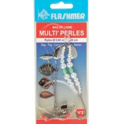 Flashmer Bas De Ligne Multi-Perles