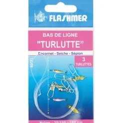 Flashmer Bas De Ligne Turlutte Potences Fixes