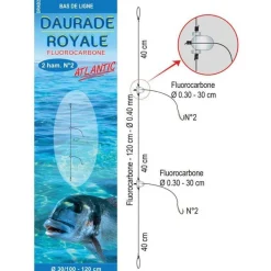 Flashmer Bas De Ligne Mer Daurade Royale Atlantic