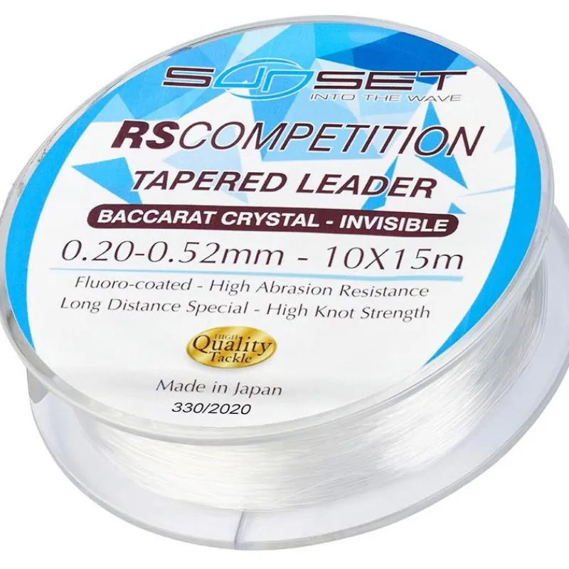 Sunset Bas De Ligne Tapered Leader Rs Competition 15Mx10