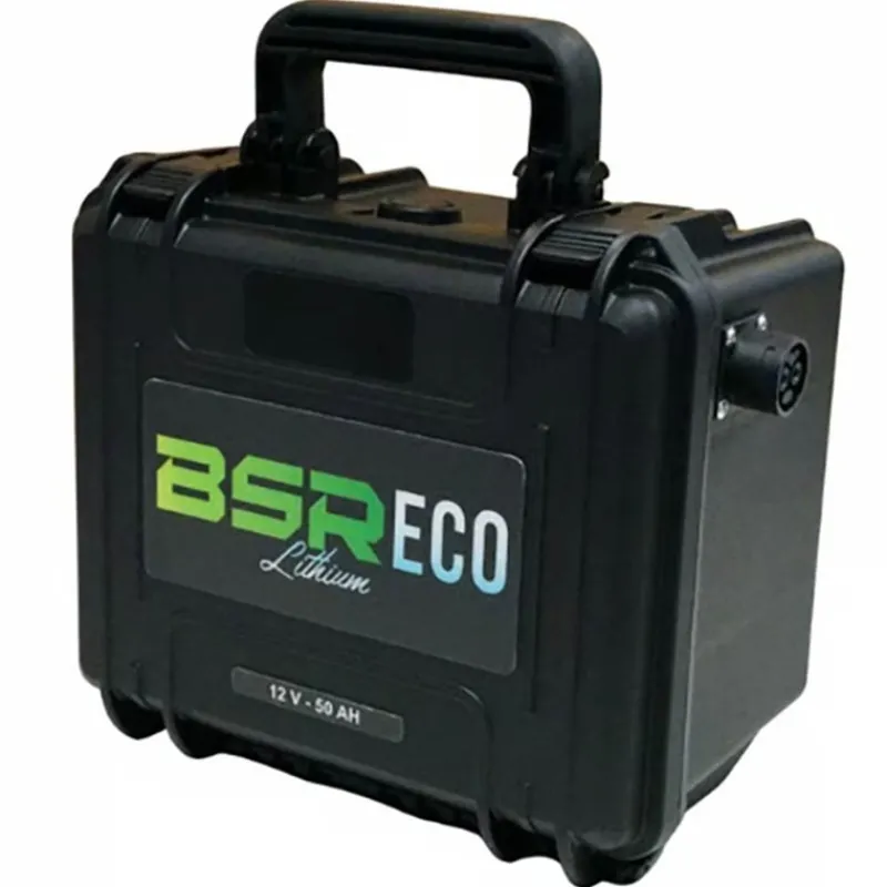 BSR Batterie Lithium Eco G2 12V50amp Bluetooth + Chargeur