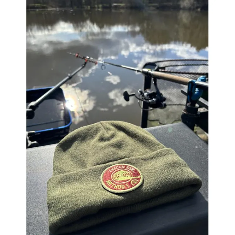 Sur vos traces Bonnet Pêche Personnalisable - Kaki