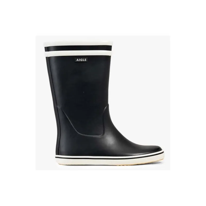 Aigle Bottes Homme Malouine - Marine/Blanc