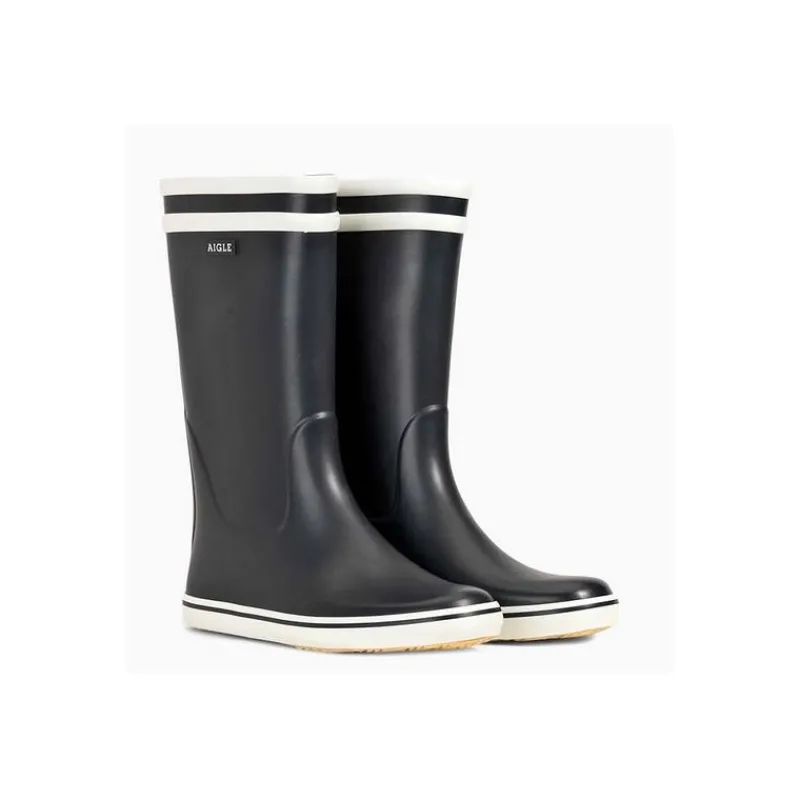 Aigle Bottes Homme Malouine - Marine/Blanc