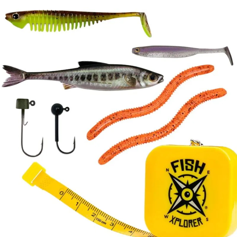 Fishxplorer Box Truite Leurres Souples