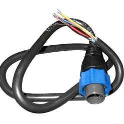 Lowrance Cable Adaptateur Sonde 7 Pin Bleu Vers Câbles Dénudés