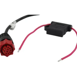 Lowrance Cable D'alimentation Prise Rouge Pour Sondeur Hds/Elite-Ti Et Hook Sans Nmea0183