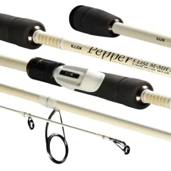 Illex Canne Spinning Pepper X5 S 2252 M-Mh Silver Ops