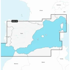 Navionics Carte Garmin + Espagne, Côte Méditerranéenne