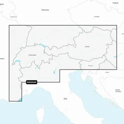 Navionics Carte Garmin + Intérieures Alpes, Lacs Et Rivières