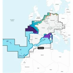 Navionics Carte Garmin Vision+ Europe, Centrale Et Ouest