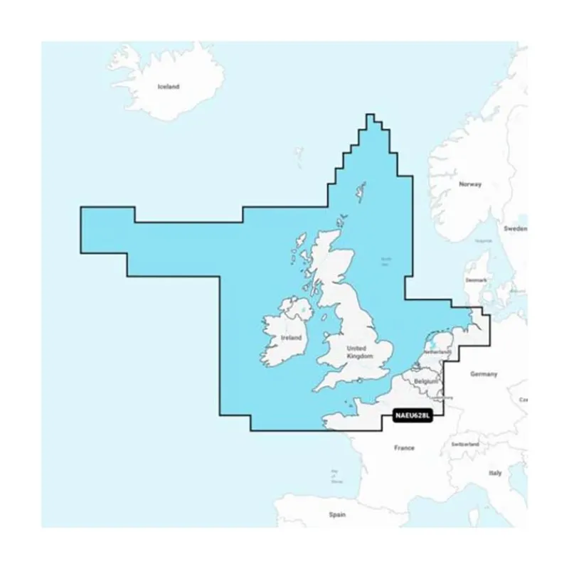 Navionics Carte + Large Sd Royaume-Uni, Irlande Et Pays-Bas