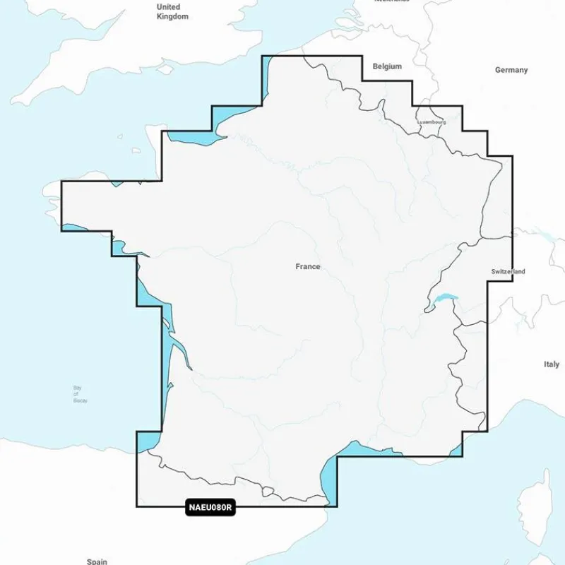 Navionics Carte + Regular Format Sd France Eaux Interieures