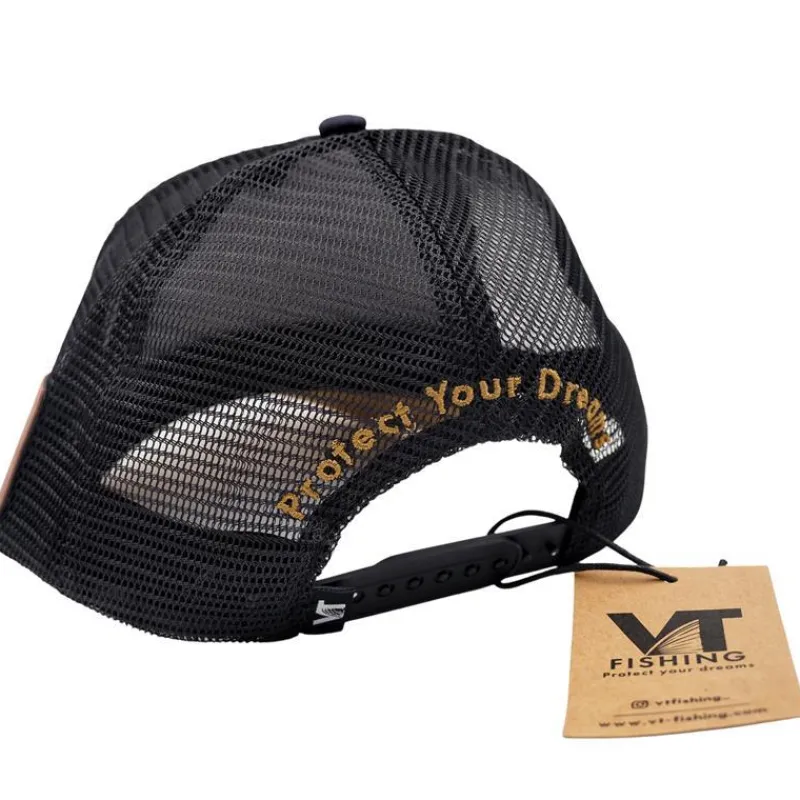 VT FISHING Casquette Homme The Salmo Brown