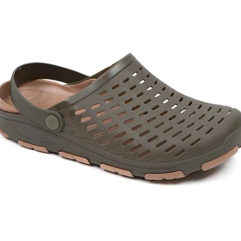 Fox Chaussures Homme Khaki Clogs