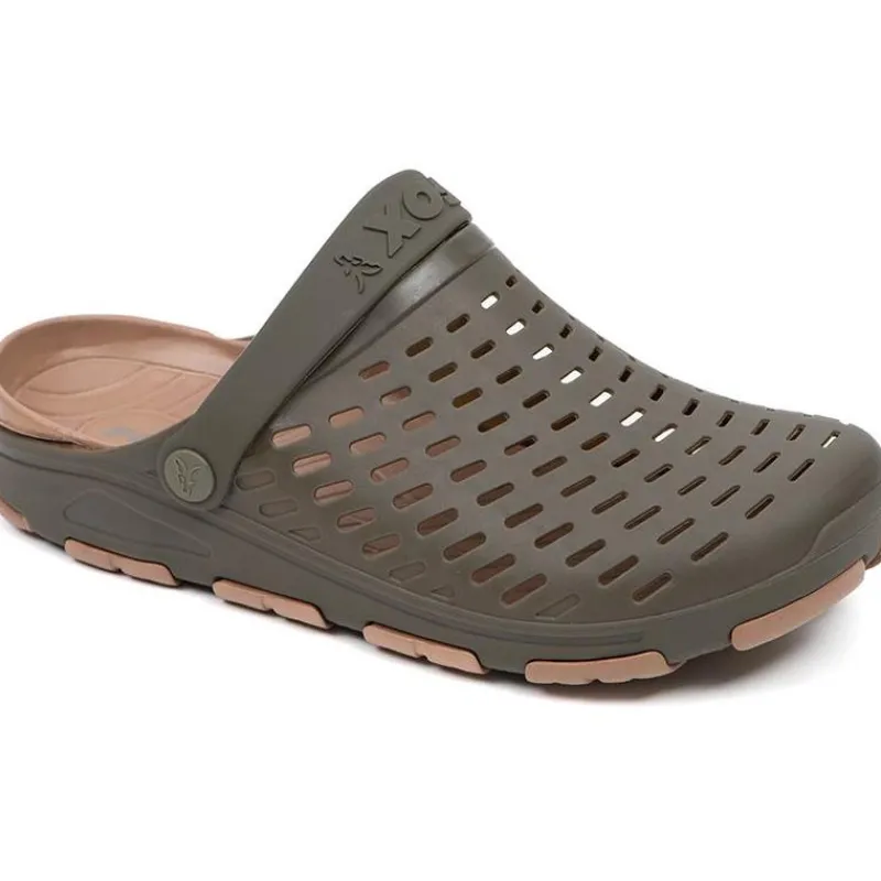 Fox Chaussures Homme Khaki Clogs