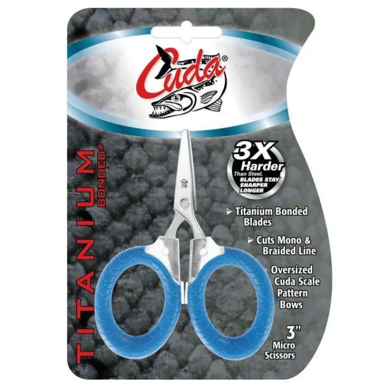 Cuda Ciseaux Lames Dentelees 7.5 Cm
