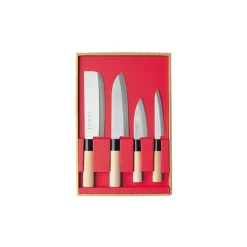 Sekiryu Coffret De Couteaux Nakiri Santoku Small Deba Petty