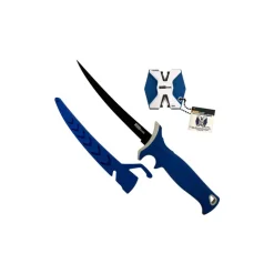 Accusharp Couteau Fillet Knife With Sheath And Two-Step Sharpener
