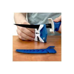 Accusharp Couteau Fillet Knife With Sheath And Two-Step Sharpener