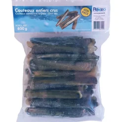 Pexeo Couteaux Entiers Surgelés Eco