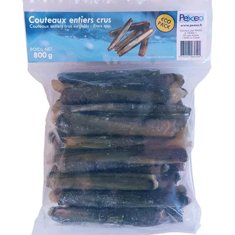 Pexeo Couteaux Entiers Surgelés Eco