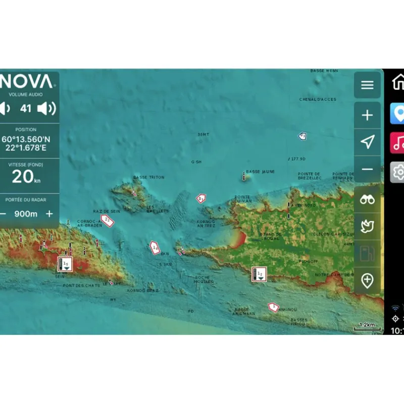 Nova Écran Gps Multifonction 16” À Encastrer