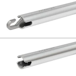 Cuda Degorgeoir Long Alu/Titanium 46 Cm