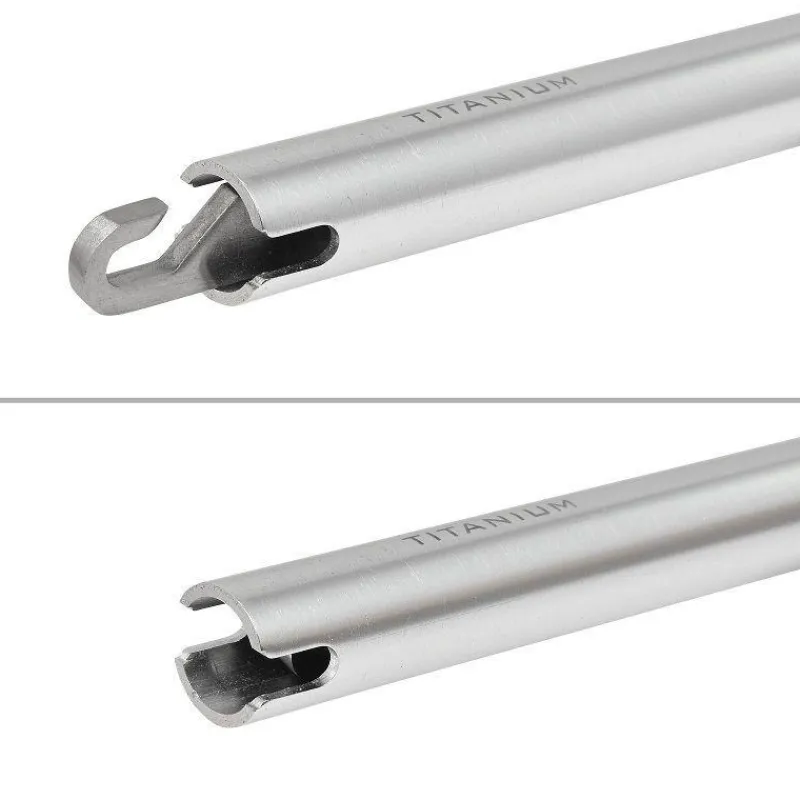 Cuda Degorgeoir Long Alu/Titanium 46 Cm