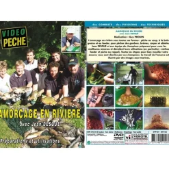 Vidéotel Dvd - Amorçage En Rivière : Coup, Bolognaise Et Feeder Avec Jean Desque - Peche Au Coup - Video Peche