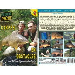 Vidéotel Dvd - Carpes En Obstacles Avec Nicolas Migeon Et Julien Borie