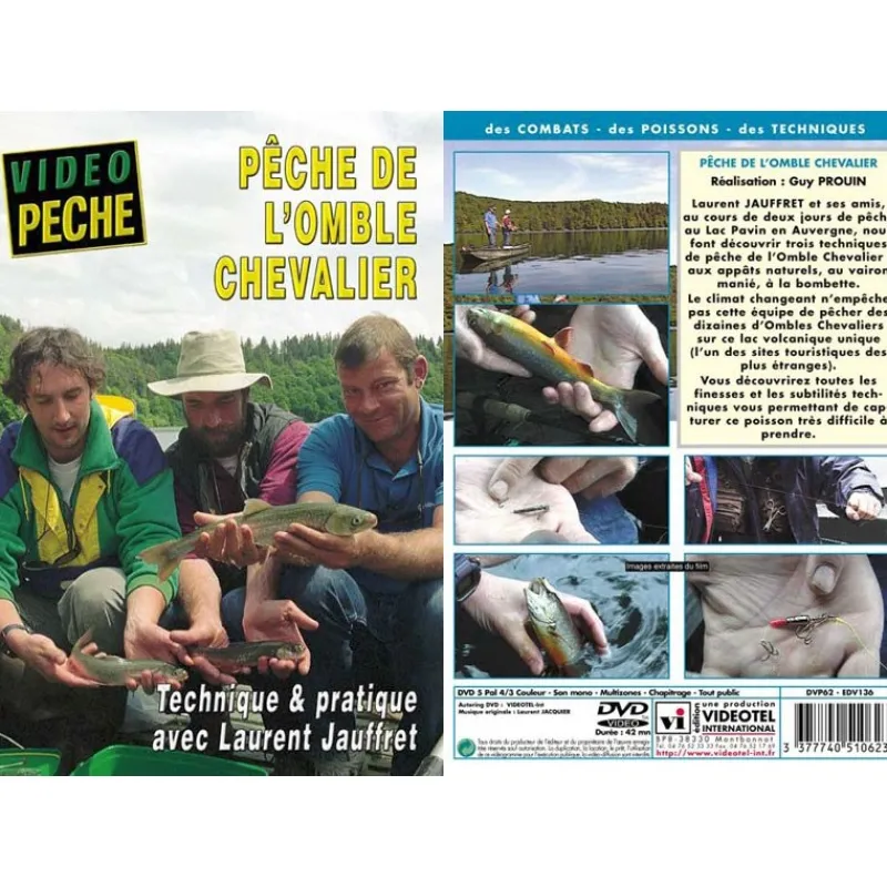 Vidéotel Dvd - Pêche De L'omble Chevalier