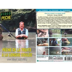 Vidéotel Dvd - Peche De La Truite À La Longue Coulee Avec Gerard Trinquier