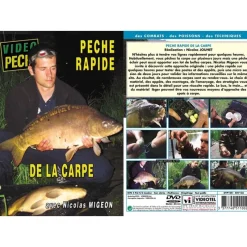 Vidéotel Dvd - Peche Rapide De La Carpe Avec Nicolas Migeon