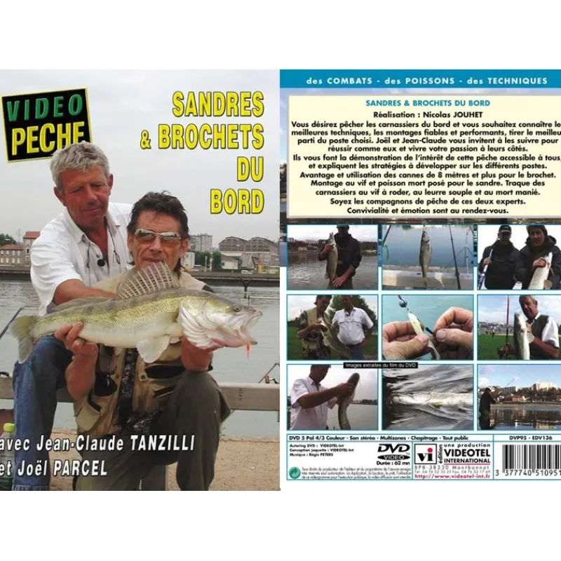 Vidéotel Dvd - Sandres Et Brochets Du Bord