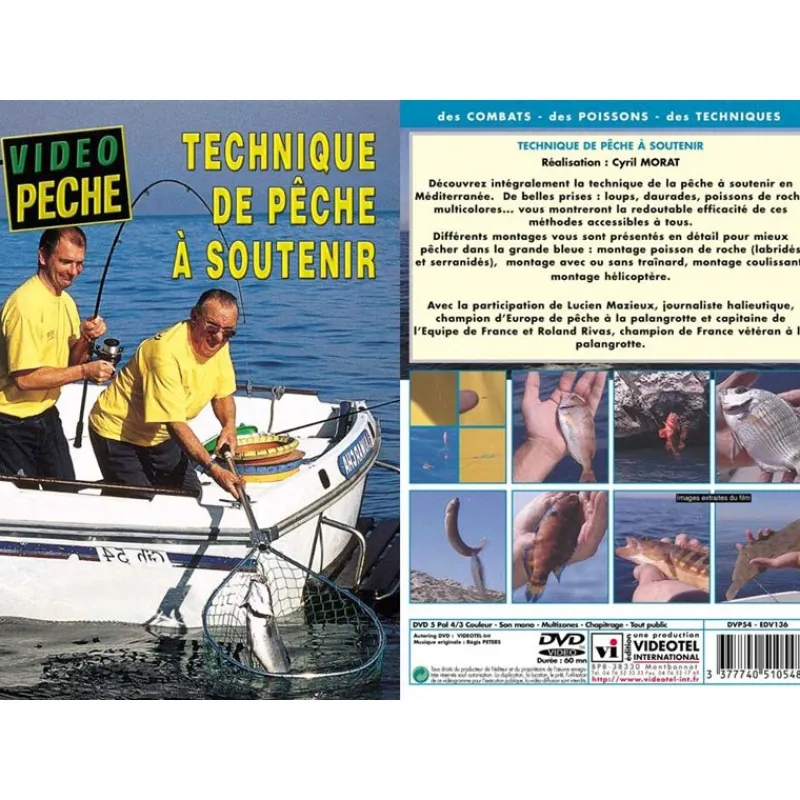 Vidéotel Dvd - Technique De Peche À Soutenir