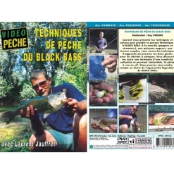 Vidéotel Dvd - Techniques De Peche Du Black Bass Avec Laurent Jauffret
