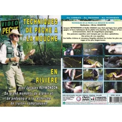 Vidéotel Dvd - Techniques De Peche À La Mouche En Rivière Avec Jacques Reymondon Et Guilin Cazalis