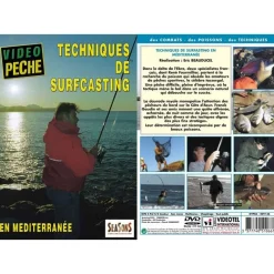 Vidéotel Dvd - Techniques De Surfcasting En Mediterranee